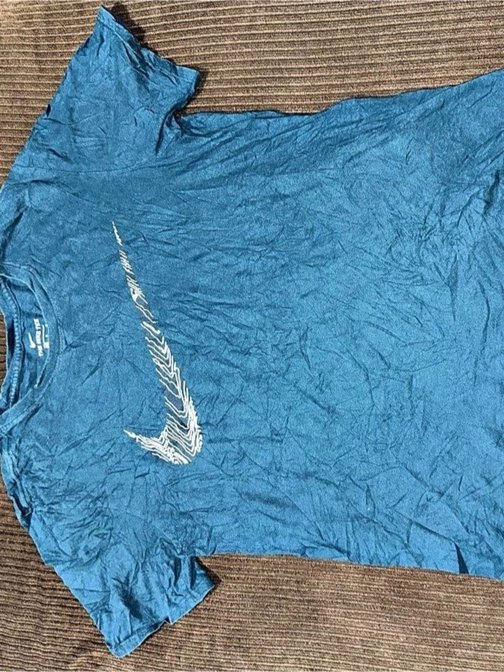 Nike Tee Blue Large Athletic
